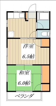 ハウスアキラの物件間取画像